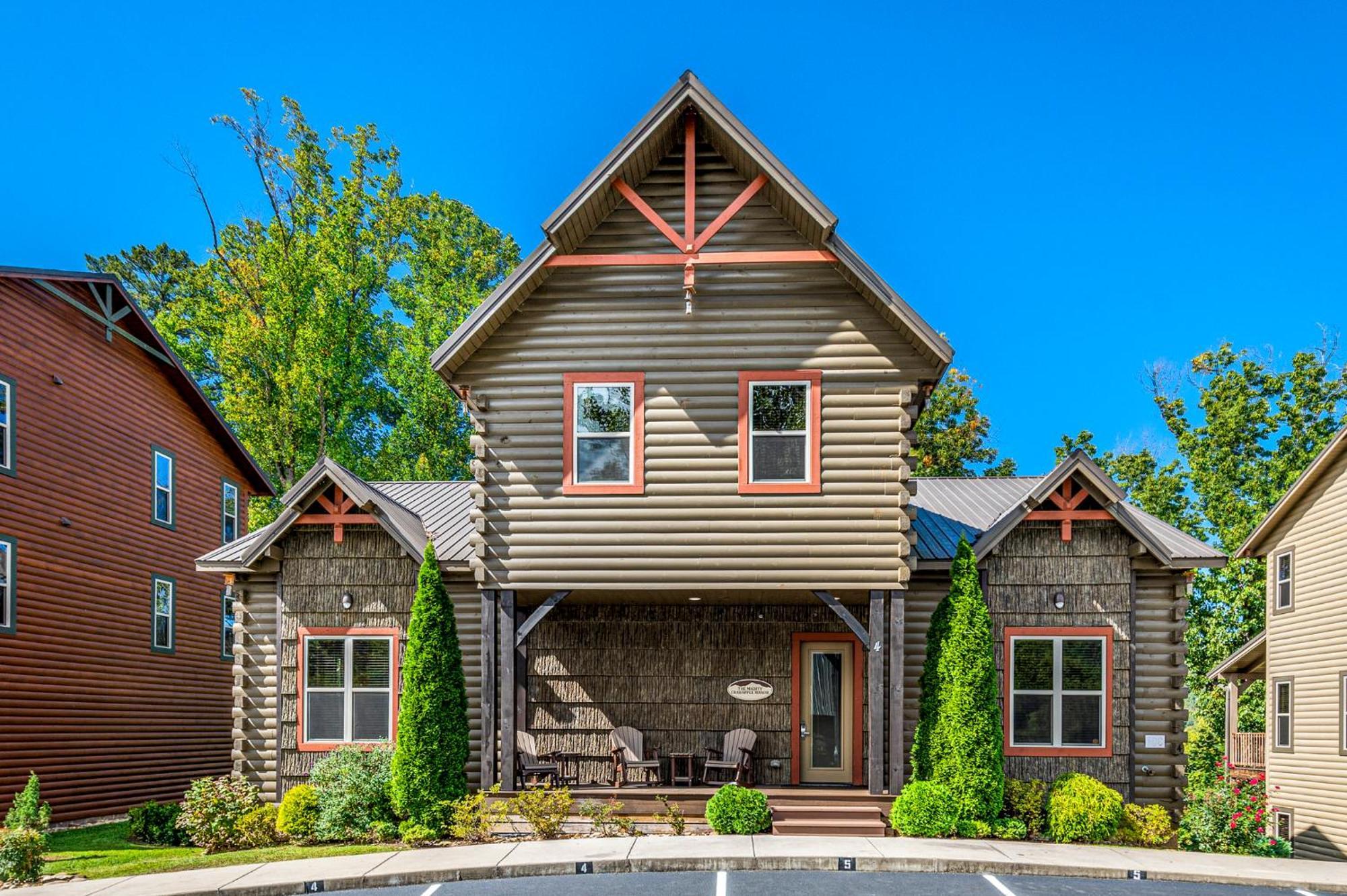 The Mighty Crabapple Manor By Stony Brook Cabins Gatlinburg Exterior foto